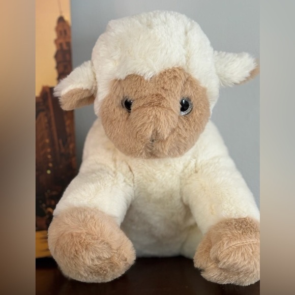 White Sheep plush toy - Picture 2 of 5